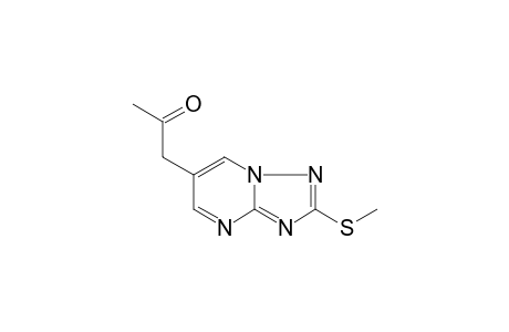 1-(2-Methylsulfanyl-[1,2,4]triazolo[1,5-a]pyrimidin-6-yl)propan-2-one