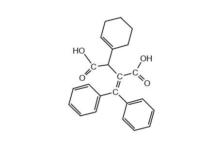 2-(1-CYCLOHEXEN-1-YL)-3-(DIPHENYLMETHYLENE)SUCCINIC ACID