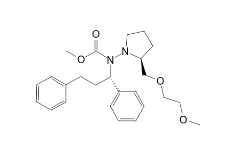 (2S,1''S)-1-[N-(1,3-Diphenylpropyl)-N-methoxycarbonylamino)-2-(2-methoxyethoxymethyl)-pyrrolidine
