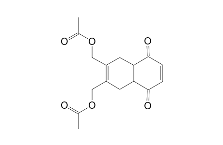 1,4-Naphthoquinone, 4a,5,8,8a-tetrahydro-6,7-bis(acetoxymethyl)-