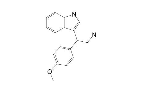 2-(1H-Indol-3-yl)-2-(4-methoxyphenyl)ethanamine