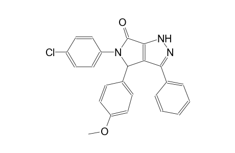 pyrrolo[3,4-c]pyrazol-6(1H)-one, 5-(4-chlorophenyl)-4,5-dihydro-4-(4-methoxyphenyl)-3-phenyl-