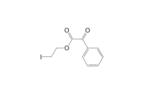 2-iodanylethyl 2-oxidanylidene-2-phenyl-ethanoate