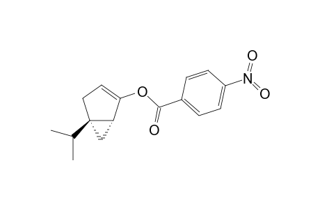4-Isopropyl-4,5-methylenecyclopent-1-en-1-yl p-Nitrobenzoate