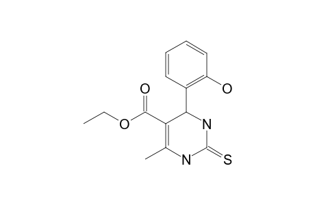 ETHYL-4-(2-HYDROXYPHENYL)-6-METHYL-2-THIOXO-1,2,3,4-TETRAHYDROPYRIMIDINE-5-CARBOXYLATE