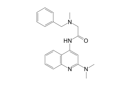 2-[Benzyl(methyl)amino]-N-[2-(dimethylamino)-4-quinolinyl]acetamide