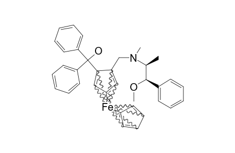 [1R,2S,R-(P)]-N-[2-(DIPHENYLHYDROXYMETHYL)-FFERROCENYLMETHYL]-N-METHYL-1-METHOXY-1-PHENYLPROP-2-YLAMINE