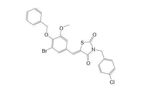 2,4-thiazolidinedione, 5-[[3-bromo-5-methoxy-4-(phenylmethoxy)phenyl]methylene]-3-[(4-chlorophenyl)methyl]-, (5Z)-