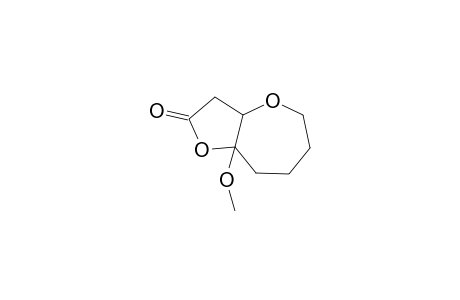 7-Methoxy-2,8-dioxabicyclo[5.3.0]decan-9-one