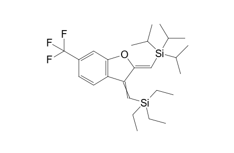 2-(Z)-Triisopropylsilylmethylidene-3-triethylsilylmethylidene-6-trifluoromethyl-2,3-dihydrobenzofuran