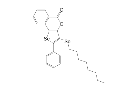 3-(n-Octylselanyl)-2-phenyl-5H-selenopheno[3,2-c]isochromen-5-one