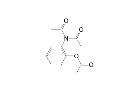 Acetamide, N-acetyl-N-[2-(acetyloxy)-1-ethylidene-2-butenyl]-