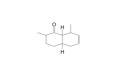 1(2H)-NAPHTHALENONE, 3,4,4A,5,8,8A-HEXAHYDRO-2,8-DIMETHYL-