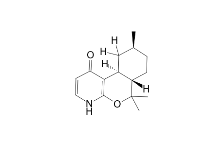 (6aS,9S,10aS)-6A,7,8,9,10,10a-Hexahydro-6,6,9-trimethylchromeno[3,4-b]pyridin-1(4H)-one