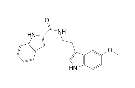 N-[2-(5-methoxy-1H-indol-3-yl)ethyl]-1H-indole-2-carboxamide