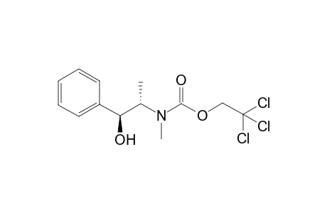 2,2,2-trichloroethyl (1S,2S)-1-hydroxy-1-phenylpropan-2-yl(methyl)carbamate