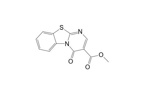 4-ketopyrimido[2,1-b][1,3]benzothiazole-3-carboxylic acid methyl ester