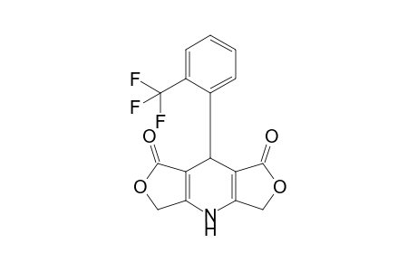 8-[2'-(Trifluoromethyl)phenyl]-hexahydro-difuro[3,4-b : 3',4'-e]pyridine-1,7-dione