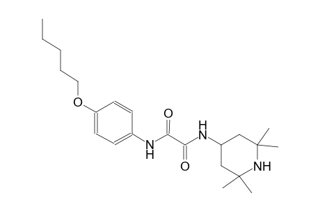 ethanediamide, N~1~-[4-(pentyloxy)phenyl]-N~2~-(2,2,6,6-tetramethyl-4-piperidinyl)-