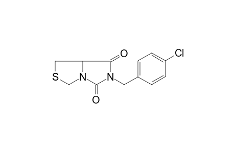 1H-Imidazo[1,5-c]thiazole-5,7(6H,7ah)-dione, 6-(4-chlorobenzyl)-