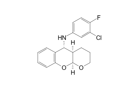 (4aR,5R,10aS)-N-(3-chloro-4-fluoro-phenyl)-2,3,4,4a,5,10a-hexahydropyrano[2,3-b]chromen-5-amine