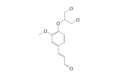 (2-GLYCERYL)-O-CONIFERALDEHYDE