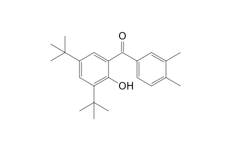 (3,5-ditert-butyl-2-hydroxy-phenyl)-(3,4-dimethylphenyl)methanone