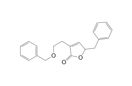 2(5H)-Furanone, 3-[2-(phenylmethoxy)ethyl]-5-(phenylmethyl)-