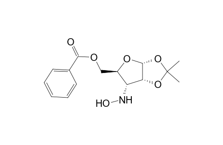 [(3aR,5S,6R,6aR)-2,2-dimethyl-6-(oxidanylamino)-3a,5,6,6a-tetrahydrofuro[2,3-d][1,3]dioxol-5-yl]methyl benzoate