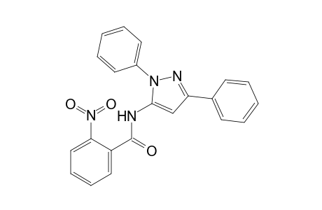 2-Nitro-N-(1,3-diphenyl-1H-pyrazol-5-yl)benzamide