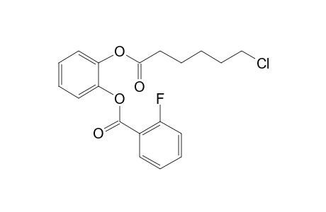 1,2-Benzenediol, o-(6-chlorohexanoyl)-o'-(2-fluorobenzoyl)-