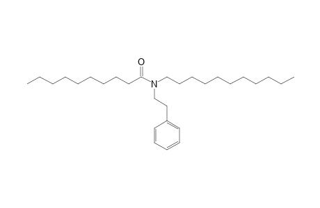 Decanamide, N-(2-phenylethyl)-N-undecyl-
