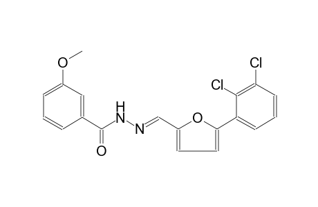 N'-{(E)-[5-(2,3-dichlorophenyl)-2-furyl]methylidene}-3-methoxybenzohydrazide