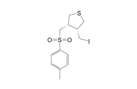 (3R,4S)-3-(iodanylmethyl)-4-[(4-methylphenyl)sulfonylmethyl]thiolane
