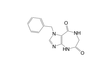 imidazo[4,5-e][1,4]diazepine-5,8-dione, 1,4,6,7-tetrahydro-1-(phenylmethyl)-