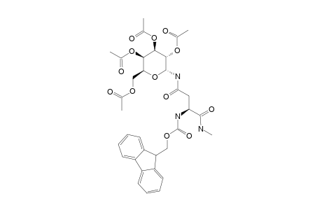 N(ALPHA)-FLUORENYLMETHOXYCARBONYL-N(GAMMA)-(2,3,4,6-TETRA-O-ACETYL-ALPHA-D-GALACTOPYRANOSYL)-L-ASPARAGINE-N-METHYLAMIDE