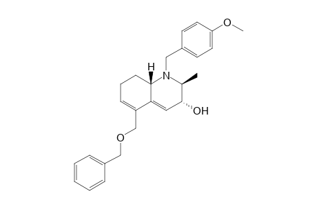(2S,3R,8aS)-5-[(1-Benzyloxy)methyl]-1-(4-methoxybenzyl)-2-methyl-1,2,3,7,8,8a-hexahydroquinolin-3-ol