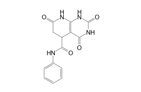 N-Phenyl-2,4,7-trioxo-1,2,3,4,5,6,7,8-octahydropyrido[2,3-d]pyrimidine-5-carboxamide