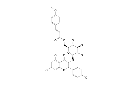 6'-O-(4''-METHOXY-TRANS-CINNAMOYL)-KAEMPFEROL-3-BETA-D-GLUCOPYRANOSIDE