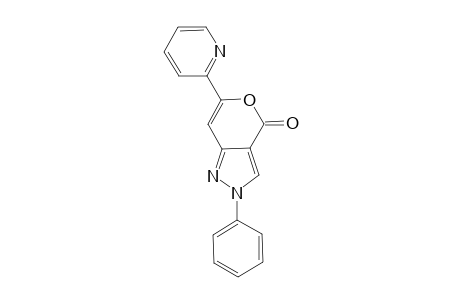 2-Phenyl-6-(2-pyridyl)pyrano[4,3-c]pyrazol-4(1H)-one