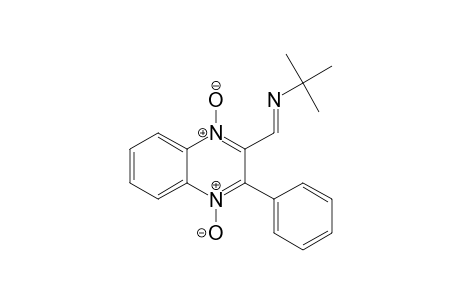 2-Propanamine, 2-methyl-N-[(3-phenyl-2-quinoxalinyl)methylene]-, N,N'-dioxide
