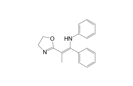 N-[(Z)-2-(4,5-dihydro-1,3-oxazol-2-yl)-1-phenyl-prop-1-enyl]aniline