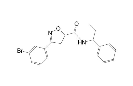 5-isoxazolecarboxamide, 3-(3-bromophenyl)-4,5-dihydro-N-(1-phenylpropyl)-
