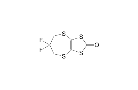 6,6-bis(fluoranyl)-5,7-dihydro-[1,3]dithiolo[4,5-b][1,4]dithiepin-2-one