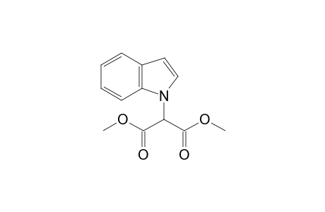 dimethyl 2-indol-1-ylpropanedioate