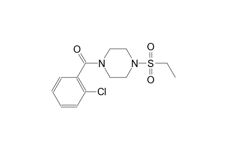 piperazine, 1-(2-chlorobenzoyl)-4-(ethylsulfonyl)-