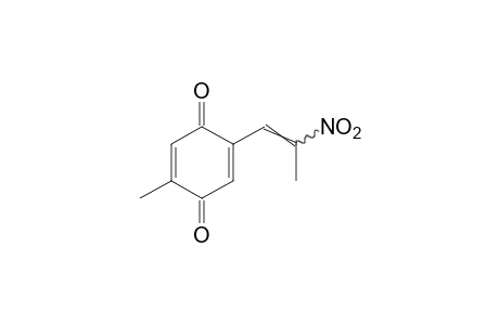 2-methyl-5-(2-nitropropenyl)-p-benzoquinone
