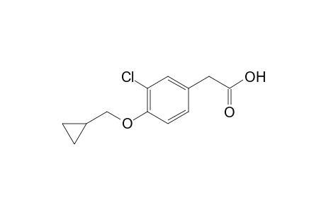 [3-chloro-4-(cyclopropylmethoxy)phenyl]acetic acid