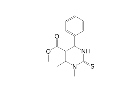 Methyl 1,6-dimethyl-4-phenyl-2-thioxo-1,2,3,4-tetrahydropyrimidin-5-carboxylate