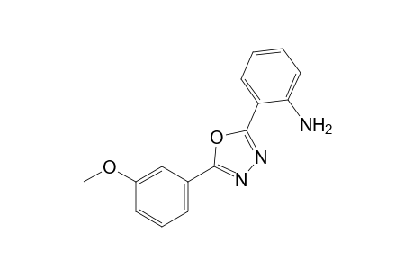 2-(o-aminophenyl)-5-(m-methoxyphenyl)-1,3,4-oxadiazole